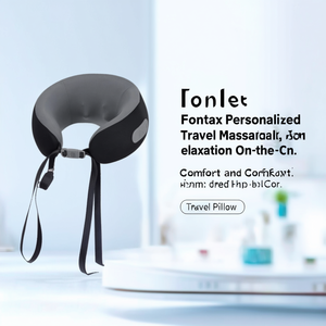 Cuscino Massaggiante da Viaggio Personalizzato Fontex per Comfort e Relax in Movimento - Product Image 2