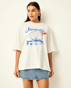 Camiseta con gráfico de logotipo de gran tamaño para mujer, tejido de punto de calidad superior, ajuste holgado para invierno para cualquier ocasión - Product Image 4