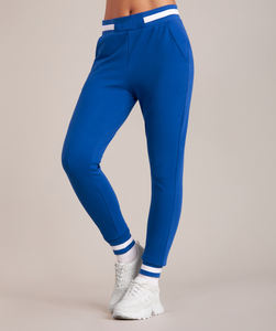 Deux pièces Jogger pantalons de survêtement survêtement ensembles survêtement survêtement femmes personnalisé recadrée fermeture éclair sweats à capuche et pantalon coupe slim ensemble - Product Image 3
