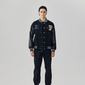 Chaqueta universitaria de calidad superior a precio barato para hombre, chaqueta variada transpirable de secado rápido para hombre - Product Image 3