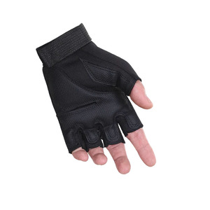 Guantes tácticos de mano de seguridad de impacto de tiro protector guantes de medio dedo personalizados al por mayor guantes tácticos duraderos - Product Image 2
