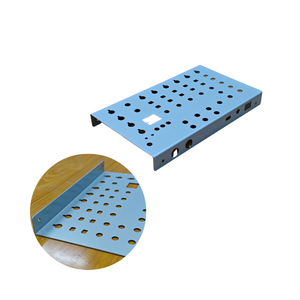 Cubierta de chapa metálica fabricada para doblado y perforación CNC para montaje de cuadros de distribución, montaje de armarios de máquinas, marca y modelo personalizados - Product Image 4