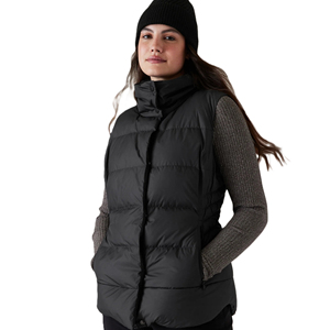 Nuevo Chaleco Acolchado para Mujer, Tejido, con Cierre, Cuello Alto, Sin Mangas, Impermeable, Cortavientos, Relleno de Poliéster, Ropa Exterior Informal - Product Image 3
