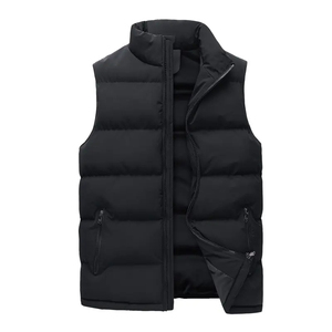 Gilet matelassé sans manches léger pour homme, nouveau design, très populaire, logo personnalisé, respirant, vêtement d'extérieur, vente en gros personnalisée - Product Image 3