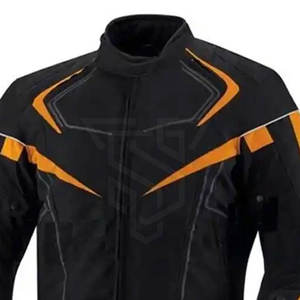 Veste en cuir respirante au design personnalisé pour hommes pour la vente en gros de vêtements de sport de moto et de course automobile - Product Image 4