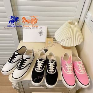 Zapatos Casuales de Lona para Mujer CC, Color Blanco, Transpirables y Modernos, Diseño de Punta Cerrada para Caminar, Estilo Verano Invierno - Product Image 2