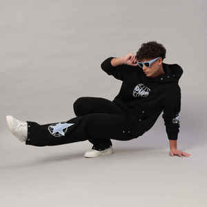 100% coton hommes survêtement survêtement personnalisé survêtement ensemble marque privée vierge piste Jogging survêtement hommes pantalons de survêtement et ensemble à capuche - Product Image 2