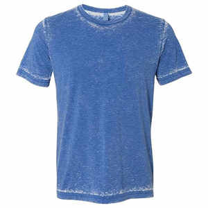 Nouvelle mode personnalisé lavage à l'acide t-shirt hommes 100% coton respirant confortable été lavage à l'acide T-Shirts - Product Image 1
