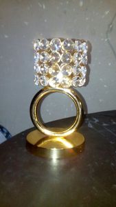 Bougeoir en cristal, décoration de la maison, autre support de bougie brillant, pour l'intérieur et l'extérieur - Product Image 3