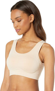 สปอร์ตบราไนลอนผ้าสแปนเด็กซ์สำหรับผู้หญิงแห้งเร็วระบายอากาศได้ดีใช้ออกกำลังกายวิ่งออกกำลังกายเสื้อตัวสั้น - Product Image 6