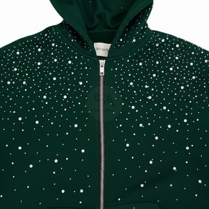 Sudaderas con Capucha Holgadas Unisex para Hombre, de Alta Calidad, 100% Algodón, 460g, Peso Pesado, con Pedrería - Product Image 4