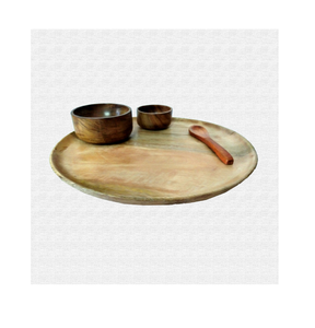 Juego de cena de madera y pulido para fiestas de boda y utensilios de cocina y restaurantes Artículo de decoración de mesa - Product Image 3