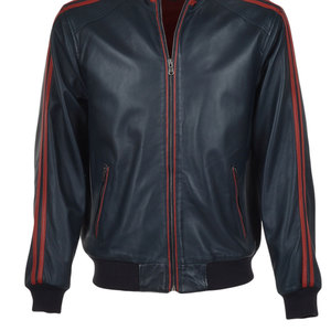 Meilleur Prix Veste en cuir à capuche de qualité Veste en cuir à la mode pour hommes personnalisée Veste en cuir à la mode fabriquée au Pakistan - Product Image 2