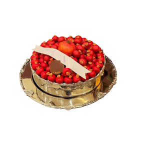 Tazón de Chocolate redondo de diseño único, soporte para postres de dulces, tazón de Chocolate de Metal plateado de Calidad exclusiva para restaurantes de Hotel - Product Image 5