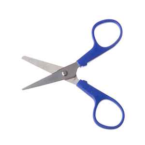 Ciseaux professionnels exportateur bricolage personnaliser la taille et votre propre conception ciseaux à poignée en plastique en acier inoxydable - Product Image 4