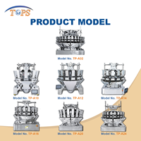 Peseuse multi-têtes automatique de haute précision à 12 têtes pour machine de remplissage de produits chimiques, boissons, poudres, bonbons et café