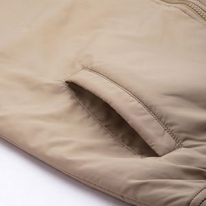 Chaquetas Bomber para Hombre de la Mejor Calidad, Precio Económico, Servicio OEM, Personalizadas, de Lona, con Bolsillo Frontal, Estilo Vintage, de Secado Rápido - Product Image 5