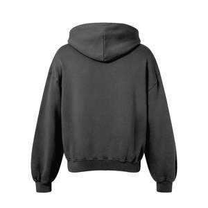 Nouveauté personnalisé en gros blanc 300 gemme poids lourd 100% coton polaire pull hommes à capuche en vrac - Product Image 2