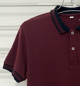 Hombres Smart Casual 100% Algodón para Polo Moda Botón Tapeta Alto Slim Fit Tallas grandes Suelto y transpirable-Venta al por mayor - Product Image 4