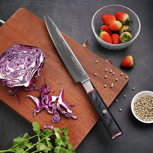 Wholesale Customized Premium Quality OEM ODM Service Chef <b>Knives</b> Damascus Steel Blade Pakka Wood Handle Handmade Durable Modern - Product Image 5