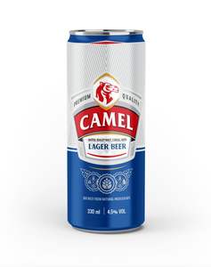 Cerveza Camel Lager de 330ml de calidad superior etiqueta privada personalizada enlatada de A & B Vietnam al por mayor a granel - Product Image 3