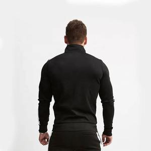 Survêtements de sport élégants pour hommes Fermeture à glissière et pull à capuche Haut et bas Survêtement pour hommes - Product Image 4
