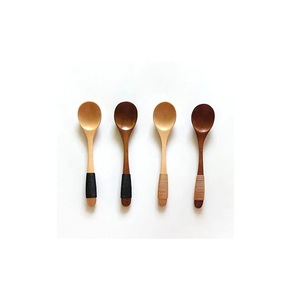 Gran oferta, cucharas de servicio con logotipo personalizado de madera de alta calidad para uso doméstico en la cocina del Hotel, cuchara de madera para servir ensalada para cocina casera - Product Image 5
