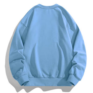 Plain Top Quality O Neck Full Sleeve 300 Grams 100% Cotton <b>Men's</b> <b>Hoodies</b> & Sweatshirts New Winter Thickness Pullover Sweatshirts - Product Image 2