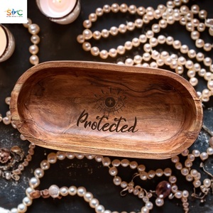 Tazón grabado grande Decoración de mesa Feliz Diwali Hogar Regalos festivos para invitados Diwali - Product Image 3