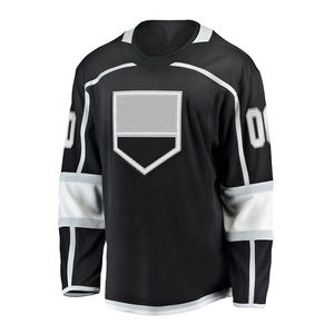 Jersey de Hockey sobre Hielo Sublimado Personalizado OEM al Mejor Precio, Nombre del Equipo, Tela Antibacteriana 100% Poliéster, Unisex para Adultos, Mejor Calidad - Product Image 1