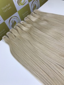 ผมต่อแบบตรงจากกระดูก30นิ้วผมมนุษย์สีบริสุทธิ์จากเวียดนาม - Product Image 2