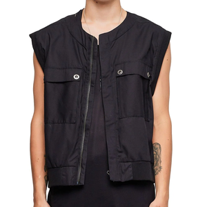 Chalecos Utilitarios de Algodón de Alta Calidad para Hombre, con Bolsillos, Chaqueta de Invierno Impermeable y Cortavientos, Estilo Urbano, Personalizable al por Mayor - Product Image 5