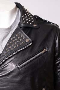 Chaqueta de Invierno para Hombre de Diseño Superior, 100% Cuero Genuino de Alta Calidad, Cuello Alto, Manga Larga, Impermeable, Transpirable, Color Personalizado - Product Image 3