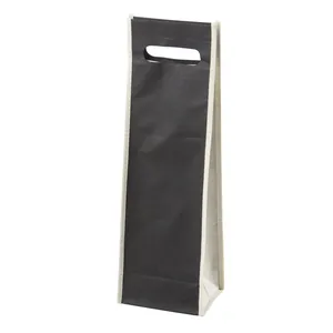 Borsa Personalizzata per Bottiglia in Carta TNT a Forma di Castagna, Gadget Promozionale - Product Image 1