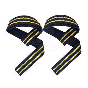 Sangles de poignet d'haltérophilie sur mesure Meilleures ventes Sangles d'entraînement de levage rembourrées en néoprène de haute qualité avec logo personnalisé - Product Image 3