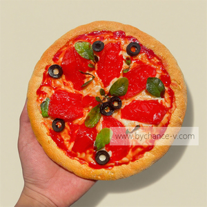 Mockup di Pizza di pesce finto realistico Premium per il Design del Menu di prodotti alimentari di alta qualità per ristoratori e fotografi - Product Image 2