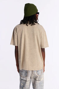 Camiseta de Verano para Hombre, 100% Algodón, Impresión Personalizada, Ligera y Transpirable, Servicio OEM de Antique Fashion - Product Image 4