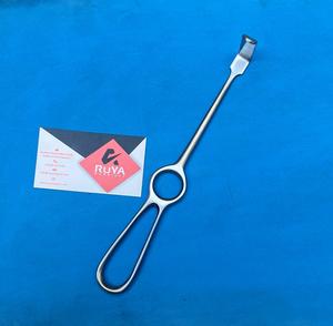 เครื่องมือผ่าตัดพลาสติกทางการแพทย์เครื่องมือผ่าตัดทางทันตกรรมทันตกรรมแบบ Kocher langenbeck retractor tissue ขนาด35X11มม. 21.5ซม. CE ISO - Product Image 1
