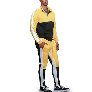 Survêtement pour homme vêtements de sport vêtements d'entraînement personnalisé Slim Fit Gym confortable survêtement ensembles unisexe respirant deux pièces survêtements - Product Image 6