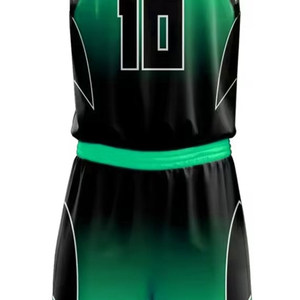 Camiseta de baloncesto personalizada de primera calidad para hombre, ropa de baloncesto transpirable ligera, uniforme de entrenamiento - Product Image 5