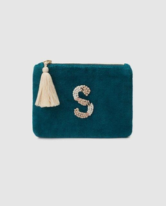 Colorful Embroidered Coin Purse with Seed Beads Handmade Lightweight <b>Square</b> Shape Customizable Zipper Pouch for Gift Decorations - Product Image 5