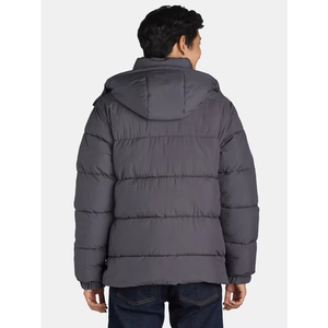 Veste matelassée à la mode pour hommes manteau d'hiver matelassé chaud vêtements d'extérieur à capuche coupe-vent décontracté Streetwear élégant coupe moderne - Product Image 2