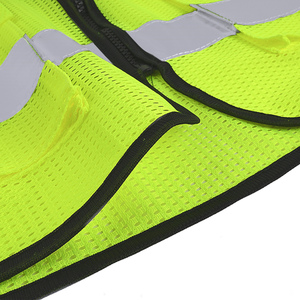 เสื้อกั๊กนิรภัยเสื้อกั๊กสะท้อนแสงสะท้อนแสงสำหรับงานอุตสาหกรรมเสื้อกั๊กนิรภัยสะท้อนแสงแบบกระเป๋าสูงมองเห็นได้ชัดเจน - Product Image 4