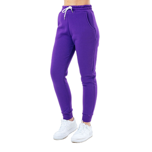 Conjunto Deportivo de 2 Piezas de Felpa para Mujer, de Algodón Sólido, para Deportes de Invierno, para Correr, con Estilo y Logotipo Personalizados - Product Image 4