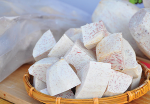 Taro Congelado, Color Morado y Blanco, Bolas de Taro Cortadas por la Mitad, Cantidad a Granel, Precio de Fábrica, Rodajas, Palitos y Cubos de Taro Fresco Congelado - Product Image 2