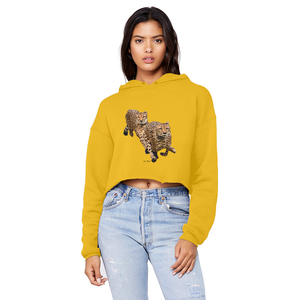 Sudadera con Capucha Corta Unisex Estilo Boyfriend con Borde Crudo, Estilo Jersey Informal de The Cheetah Brothers para Primavera, Transpirable y Cómoda - Product Image 5