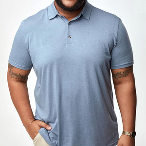 Polos personalizados para hombre con aspecto de ropa de calle OEM Fit Material de algodón Logo Branding y opciones de etiqueta privada - Product Image 5