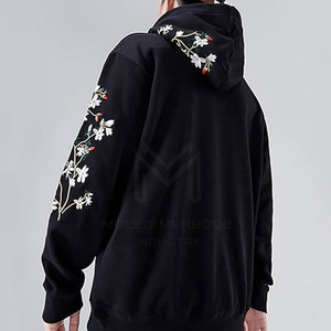 เสื้อมีฮู้ดผ้าคอตตอนโพลีเอสเตอร์คอตตอนคุณภาพสูงปักลายสำหรับผู้ชายแฟชั่นเสื้อฮู้ดคอตตอนผ้าโพลีเอสเตอร์ต่ำแบบผ้าหนาคอตตอนสำหรับฤดูหนาว - Product Image 2