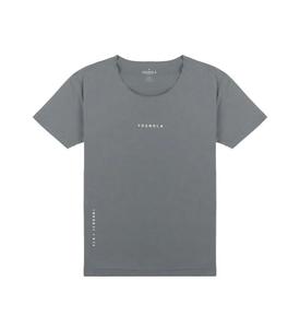 Camisetas de algodón/fibra de bambú 100% para hombre, cuello largo, transpirable, estilo informal, ajuste holgado, sólido, varios tamaños, OEM, ODM disponible - Product Image 5