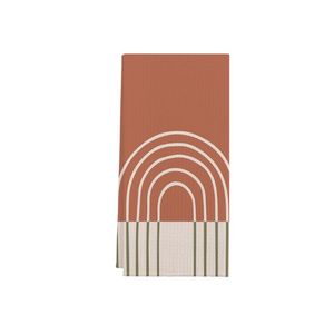 Ensembles de serviettes de cuisine en coton biologique GOTS, brodées, sur mesure, durables, vente en gros - Product Image 5